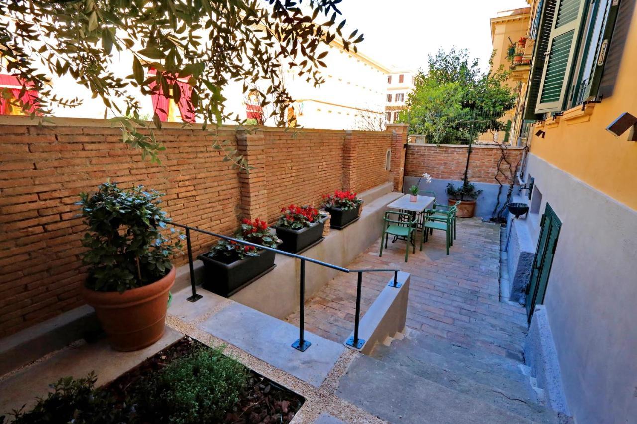 Ych-Delizioso Appartamento Con Giardino Vicino Al Vaticano Róma Kültér fotó